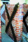 FIBRE PLASTICS COMPOSITE AND NET REINFORCEMENT FOR HISTORIC MASONRY